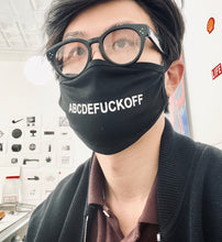 Load image into Gallery viewer, &quot;Abcdefuckoff&quot; Mask
