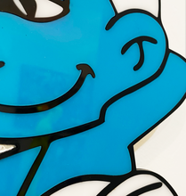 Load image into Gallery viewer, Smoking Smurf Mirror
